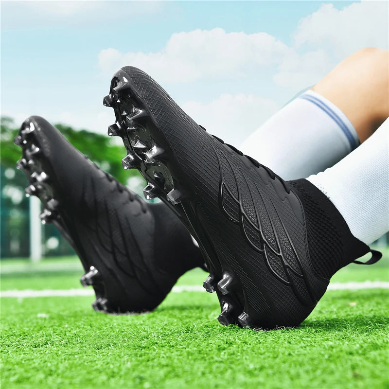 Scarpe da calcio professionali da uomo, sneakers sportive outdoor, scarpe da calcio per adulti, tacchetti da calcetto Society, ultraleggere per allenamento calcistico