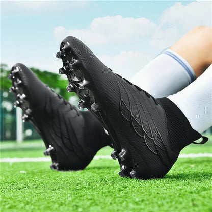 Scarpe da calcio professionali da uomo, sneakers sportive outdoor, scarpe da calcio per adulti, tacchetti da calcetto Society, ultraleggere per allenamento calcistico