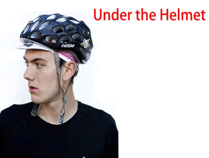 Cykelshue til mænd fra UAE Cycling – Summer Classic cykelhuer, hurtigtørrende, Team Pro, landevejscykel, mountainbike (MTB), racercykel, cykelhue til brug under hjelmen
