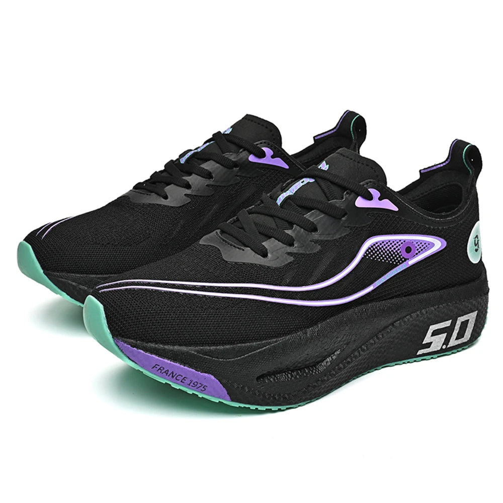 Nuevas zapatillas deportivas para hombre y mujer, zapatillas de running, placa de carbono, competición de maratón masculina, amortiguación, zapatillas de entrenamiento atlético