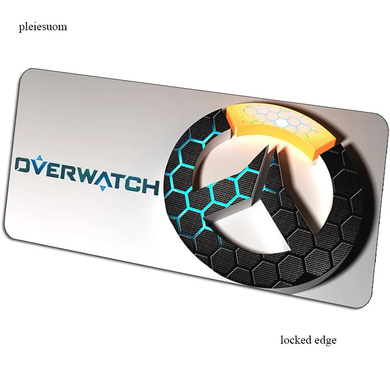 Herní podložka pod myš Overwatch s HD potiskem, 900x400x3mm, podložka na počítačový stůl pro hráče, cenově dostupná PC podložka pod myš pro notebook