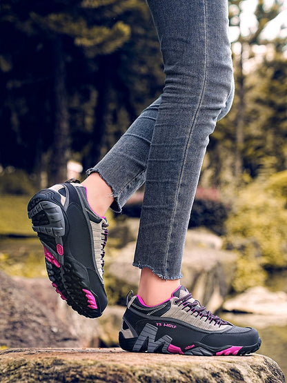 Pánské trekové boty Outdoor Lover – voděodolná turistická obuv, horské boty z pravé kůže, lesní lovecké a taktické boty