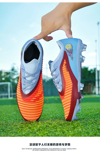 Nuove scarpe da calcio professionali da uomo, alta qualità, scarpe da soccer rapide, tacchetti society, scarpe professionali per campo da calcio, sneaker basse