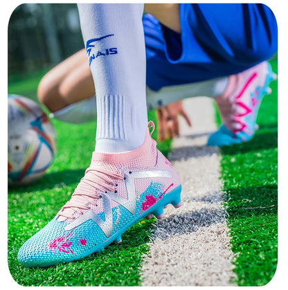 Nuove scarpe da calcio da uomo Society, tacchetti professionali, scarpe da calcio indoor, scarpini veloci da campo, sneaker da ragazzo originali per allenamento