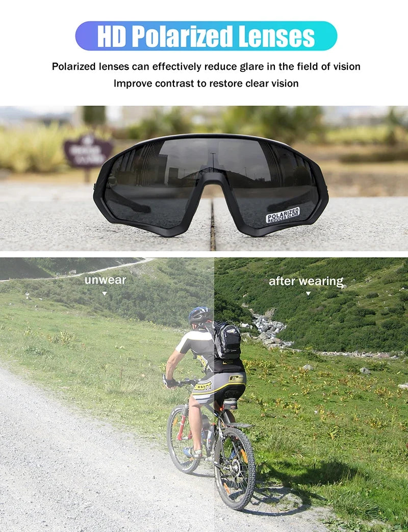 Kapvoe Herrmärkesfiskesolglasögon Mountainee Cykelsolglasögon Damvägcykelglasögon Cykelglasögon Cykelsolglasögon Oculos Ciclismo