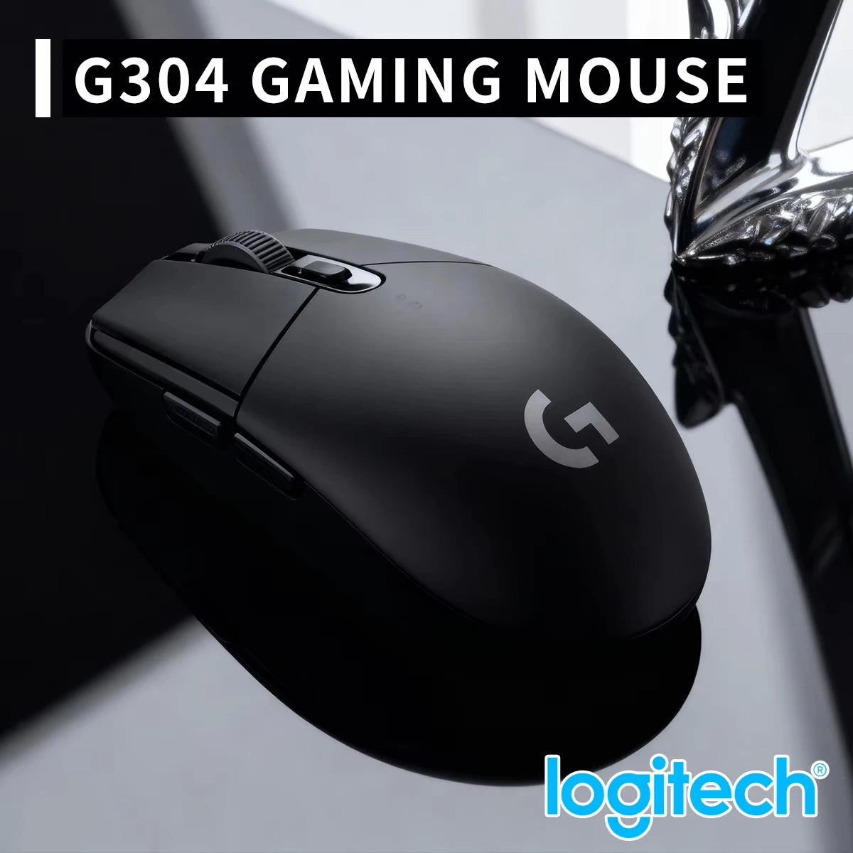 Logitech G305 G304 Gaming Mouse High DPI Precise Positioning Long Lasting Battery Perfect for Home Office Travel PC Gamer