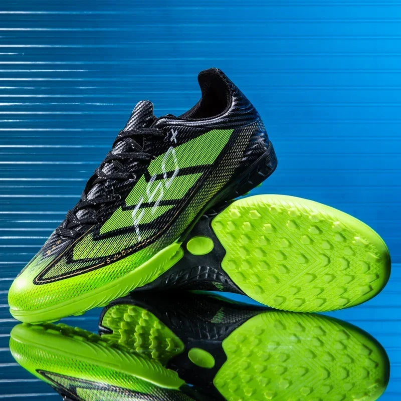 Nouvelles chaussures de football pour hommes, chaussures de sport antidérapantes pour terrain en gazon, baskets professionnelles, chaussures d'entraînement pour activités sportives en extérieur, chaussures de match, modè