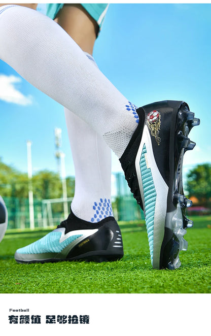 Nuove scarpe da calcio professionali da uomo, alta qualità, scarpe da soccer rapide, tacchetti society, scarpe professionali per campo da calcio, sneaker basse