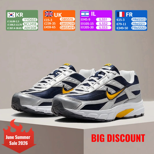 Nike INITIATOR Breathable Running Shoes Retro Running Shoes Slip-Resistant & Durable Cushioning Design Black IB4467-451