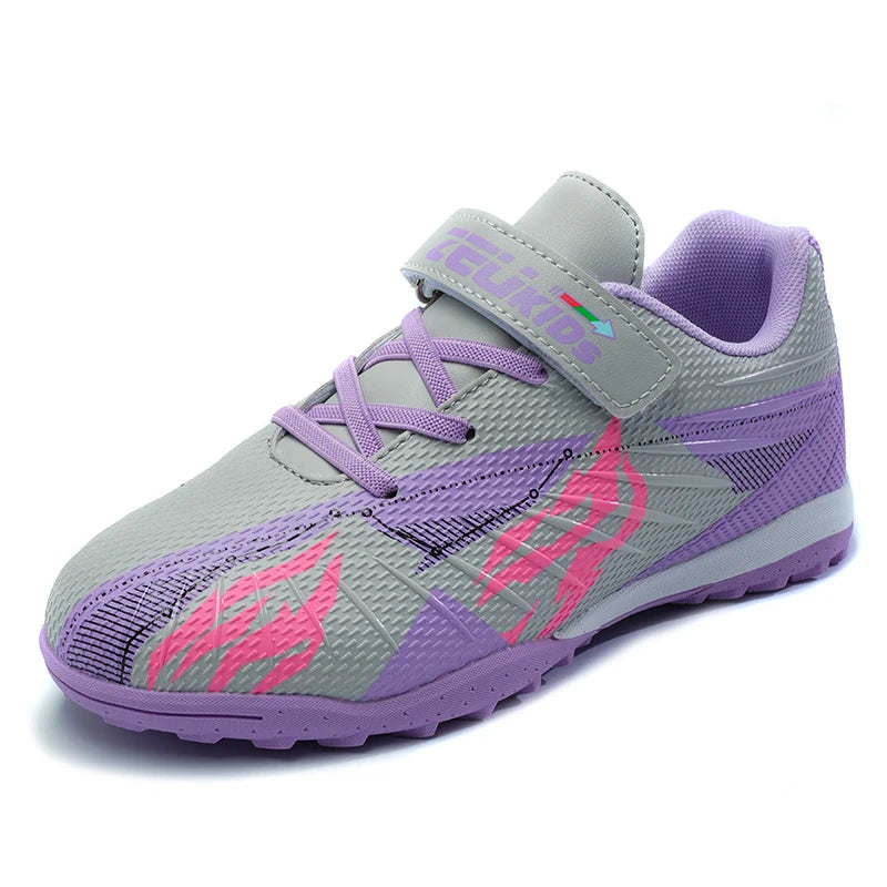 Chaussures de football pour enfants, crampons de soccer d'extérieur, chaussures de sport professionnelles pour garçons et filles, chaussures de terrain de football de haute qualité pour enfants 2026