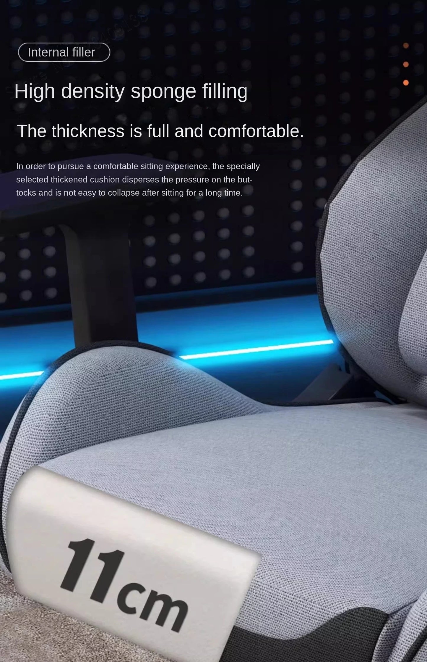 S6 Gaming Chair Comfortable Sedentary Ergonomic Adjustable Backrest Computer Chair Dormitory Lift Chaise gaming Live chair