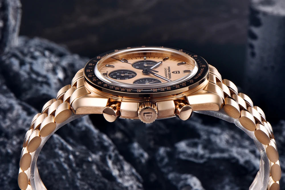PAGANI DESIGN 2026 New Moon Watch For Men Quartz Multifunction Chronograph Sports Mens Watches Top Brand Luxury Sapphire Mirror
