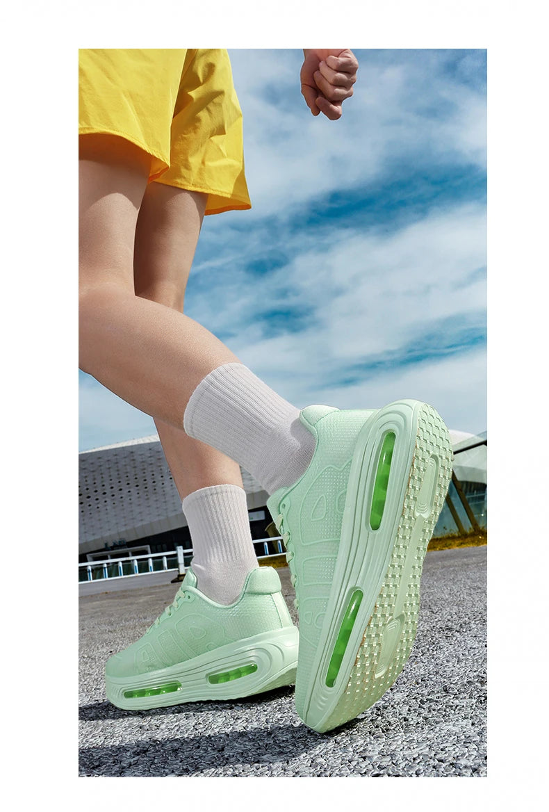 New Men Sports Running Shoes Casual Marathon Breathable Lightweight Women's Comfortable Athletic Nonskid Walking Sneakers