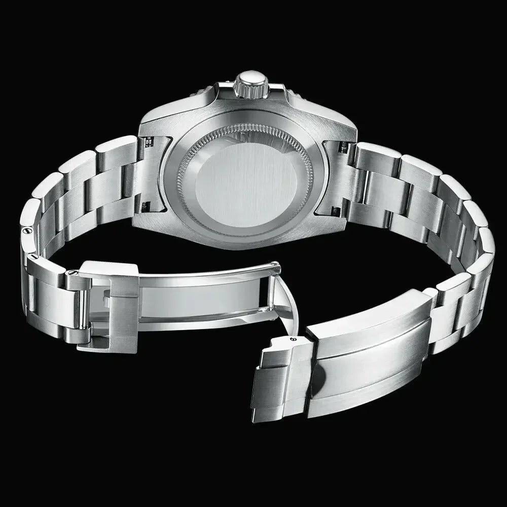 DIY Custom Automatic Watch Logo for Men High Quality NH35 Diving Mechanical Watches Sapphire Waterproof Ceramic Bezel 120 Click
