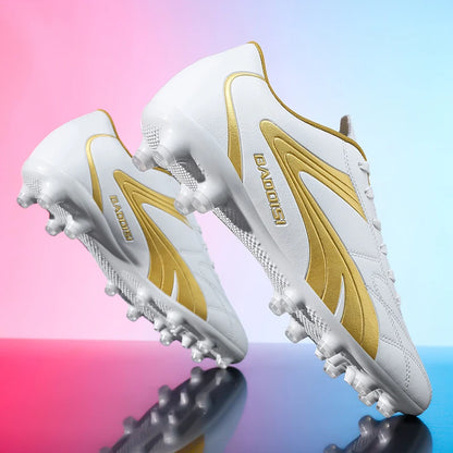 Men Soccer Shoes Breathable Football Boots Futsal Ultralight Professional Training Sneakers Unisex Grass Cleats Match Sport