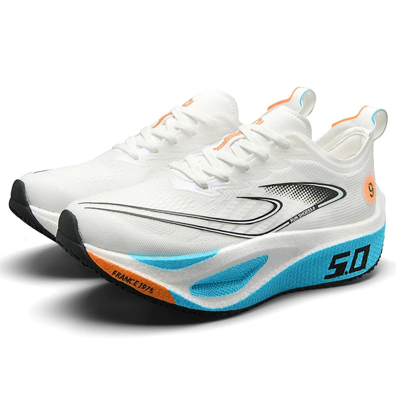 Nuevas zapatillas deportivas para hombre y mujer, zapatillas de running, placa de carbono, competición de maratón masculina, amortiguación, zapatillas de entrenamiento atlético