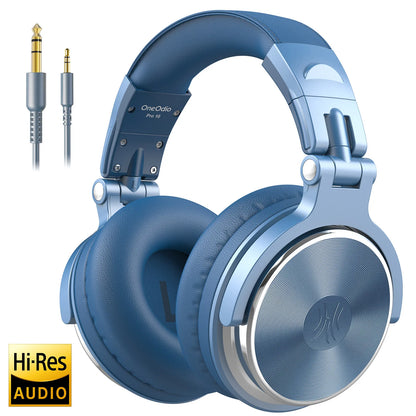 Oneodio Professional DJ Headphones Over Ear Studio Monitor Headset With Microphone HIFI Wired Bass Gaming Headset For Phone