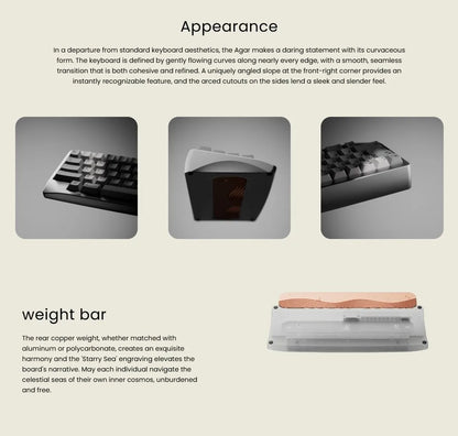 KBDfans Agar Keyboard kit Hot-swap version