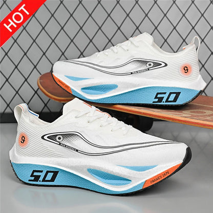 Nuevas zapatillas deportivas para hombre y mujer, zapatillas de running, placa de carbono, competición de maratón masculina, amortiguación, zapatillas de entrenamiento atlético