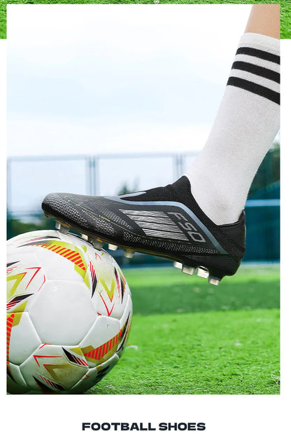 Neue Herren-Fußballschuhe für Kunstrasen – bequeme Fußballschuhe, Sport-FG-Rasenschuhe, Futsal, rutschfest, Outdoor, für Erwachsene, ultraleicht und rutschhemmend