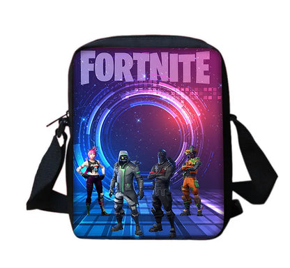 Kinderrucksäcke mit angesagtem Game-Design, Umhängetasche und Federmäppchen F-FortniteS, Schulrucksäcke mit großem Fassungsvermögen für Jungen und Mädchen, ideales Geschenk