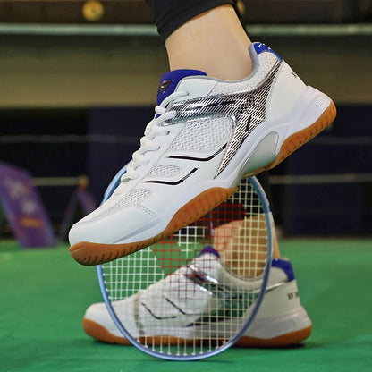 Scarpe professionali da badminton 2025, nuove sneakers da tennis da uomo, traspiranti e antiscivolo, scarpe sportive da pallavolo per uomo e donna
