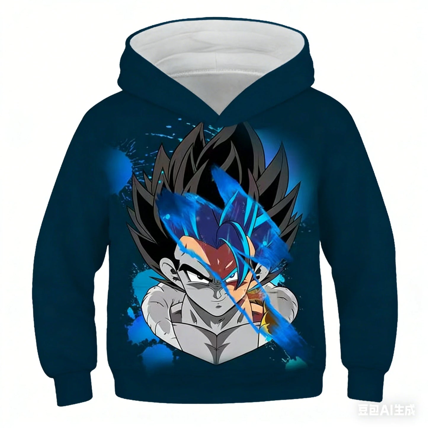 Sudadera con capucha 2025 de tendencia en oferta, estilo hip-hop, para niños y adultos, traje de combate Dragon Ball con estampado 3D, sudadera deportiva con capucha y parte superior de vestir