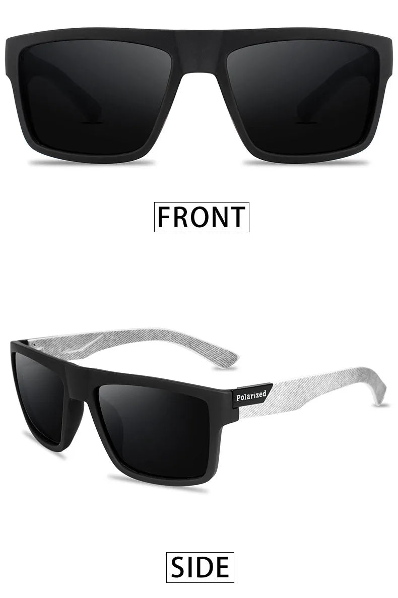 Mode-solglasögon, fyrkantiga, herr, vintage, bilkörning, fiske, resor, glasögon, sportglasögon, klassiska