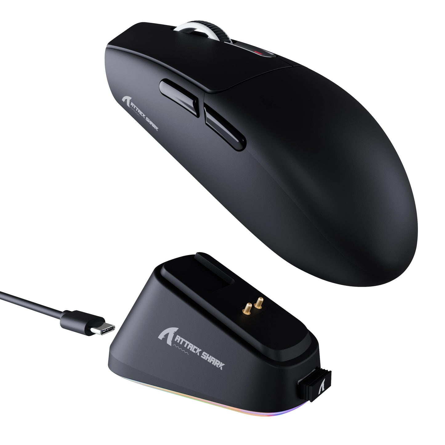 ATTACK SHARK G3PRO Tri-mode Wireless Gaming Mouse with Charge Dock 25000 DPI Ultra Lightweight, PAW3311 Sensor