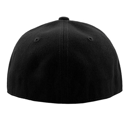 Casquette ajustée entièrement fermée, taille New York Plus Large, style « trucker » pour homme, visière plate, style hip-hop, unie, à fermeture à pression, sans logo, visière plate, bord large, style Era
