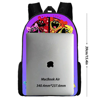 Mochila escolar infantil con bolso de hombro y estuches para lápices, bolsas escolares con diseño de juego popular F-FortniteS para niños y niñas, el mejor regalo