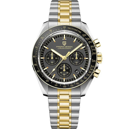PAGANI DESIGN 2026 New Moon Watch For Men Quartz Multifunction Chronograph Sports Mens Watches Top Brand Luxury Sapphire Mirror