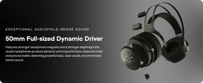 Pre-order Linsoul Kiwi Ears Altruva Hi-Fi 50mm Dynamic Driver Headphones Open-Back Design Headphones with Premium Design