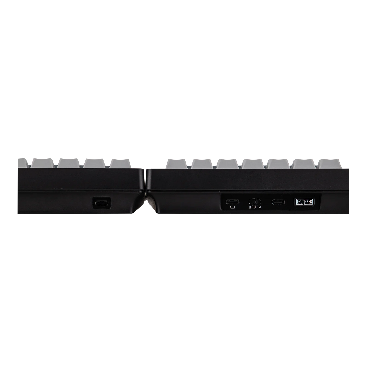 EPOMAKER Split70 QMK/VIA 70% Split Layout Hot-Swap Wired/BT/2.4Ghz Wireless Mechanical Gaming Keyboard with Programmable Knob