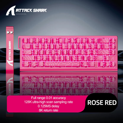 Magnetic Gaming Keyboard ATTACK SHARK X68HE X68PRO HE and FREEWOLF F68 Wired F68Pro Wireless for Pro Gaming 0.01mm Rapid Trigg