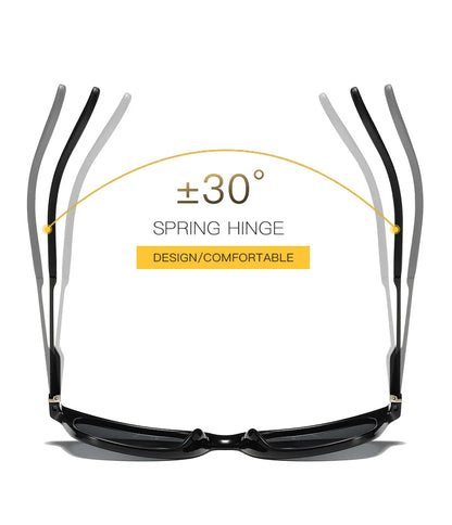 VCKA Polarized Myopia Sunglasses TR90 Men Women Classic Sport Driving Glasses Male Colorful Lenses Customized Prescription UV400