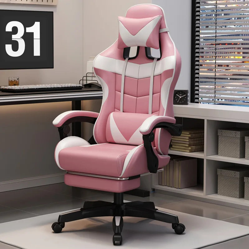 Comfortable Modern Office Chair Ergonomic Rotatable Nordic Breathability Gaming Chair Elastic Durable Cadeira Gamer Furniture