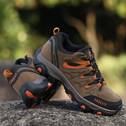 Bottes de randonnée pro-montagne pour sports de plein air, chaussures de trekking pour hommes et femmes, chaussures de marche résistantes à l'usure, chaussures d'escalade d'été