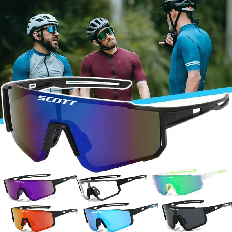 polariserade UV400-cykelglasögon för män och kvinnor, UV-beständiga glasögon för löpning och vandring, solglasögon för utomhusaktiviteter