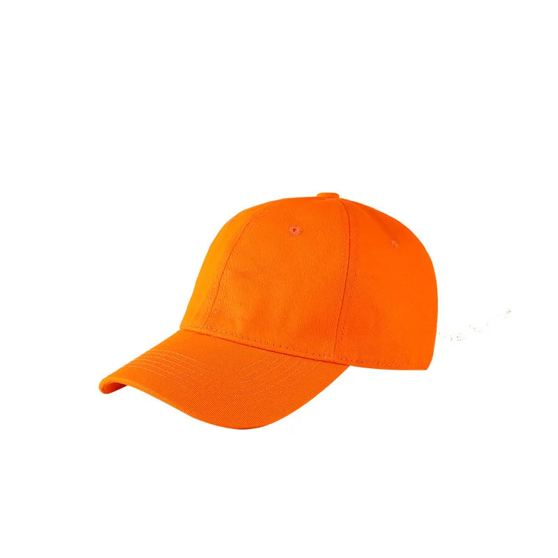 Custom Logo Cotton Soft Top Baseball Cap For Women Men Classics Simple Adjustable Dad Hat Outdoor Sport Dad Hats Wholesale