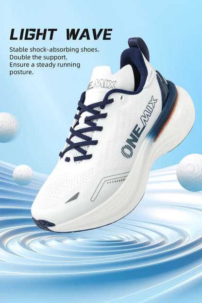 Scarpe da jogging e running ONEMIX Bumper Max unisex, sneaker leggere da strada resistenti all’usura, scarpe sportive fashion per il fitness