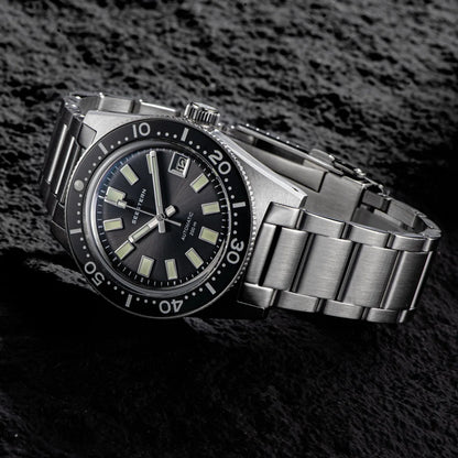 SEESTERN 62MAS Diving Watch Men Automatic Mechanical Wristwatch Luminous Bezel Waterproof NH35 Movement Sapphire Glass Bracelet
