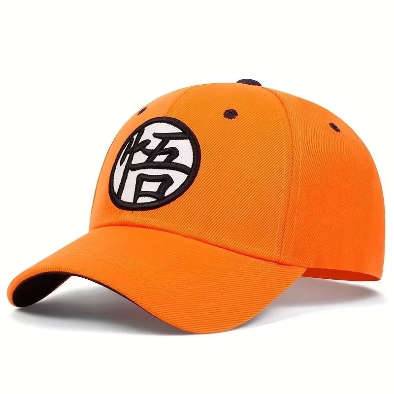 Dragon Ball Son Goku Unisex Gui Wu Vyšívané baseballové čepice Jarní a podzimní outdoorové nastavitelné ležérní čepice Čepice s ochranou proti slunci