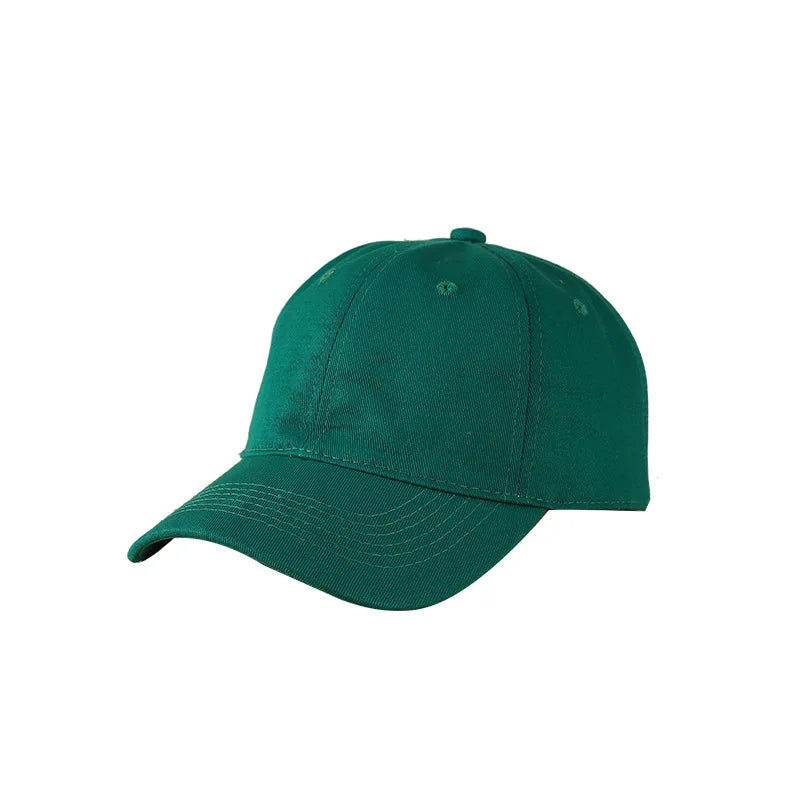 Custom Logo Cotton Soft Top Baseball Cap For Women Men Classics Simple Adjustable Dad Hat Outdoor Sport Dad Hats Wholesale