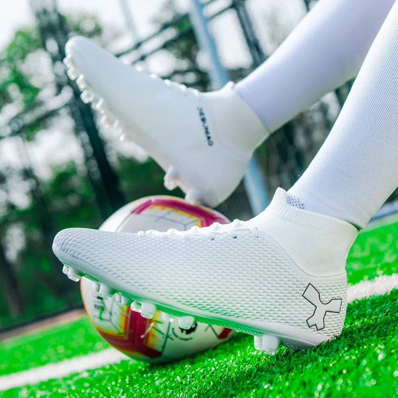Herren-Qualitäts-Fußballschuhe, strapazierfähige Fußballschuhe für Jungen, leichte Kinder-Fußballschuhe, Futsal-Trainingssneaker, Fußballschuhe mit Stollen