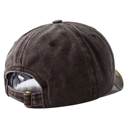2026 New Hip Hop Vintage Washed Denim Baseball Cap Casquette Homme Bull Head Embroidery Y2k Snapback Dad Hats for Women Men