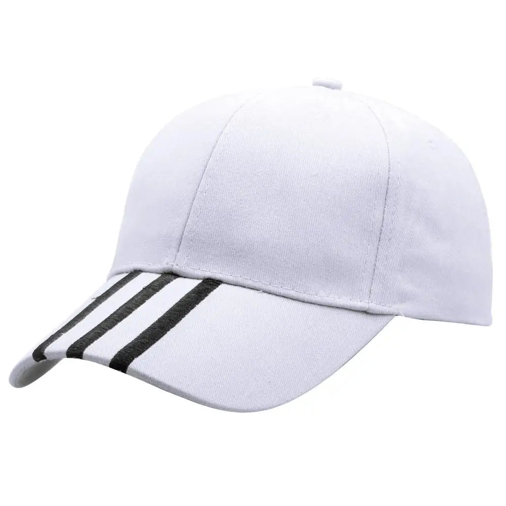 Cappellini da baseball da uomo, casual in cotone, ricamati, a righe, con chiusura a scatto, in stile hip hop; cappellini da donna per sport all’aperto; casquette da uomo; gorras