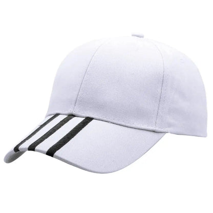 Cappellini da baseball da uomo, casual in cotone, ricamati, a righe, con chiusura a scatto, in stile hip hop; cappellini da donna per sport all’aperto; casquette da uomo; gorras
