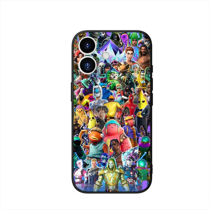 Game F-ForTnites Wallpaper-etui til Samsung Galaxy A07 A13 A12 A23 A42 A50 A51 A52 A53 A70 A71 A72 A21S A04 Note 20 9 8 10-cover