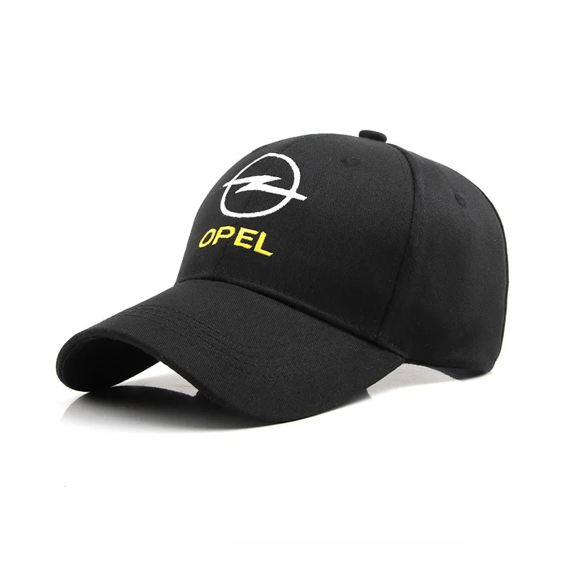 Módní sluneční klobouk pro Opel, baseballová čepice, outdoorové sporty, rybaření, unisex, hip hop, dámské a pánské čepice, nastavitelná velikost, výšivka, streetwear